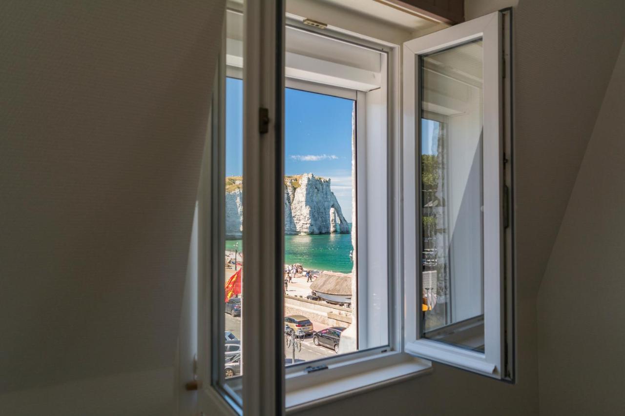 La Belle Vue Le Diamant Des Yeux Mer Et Golf Front Mer Étretat Exteriér fotografie