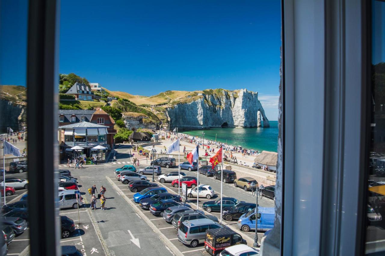 La Belle Vue Le Diamant Des Yeux Mer Et Golf Front Mer Étretat Exteriér fotografie
